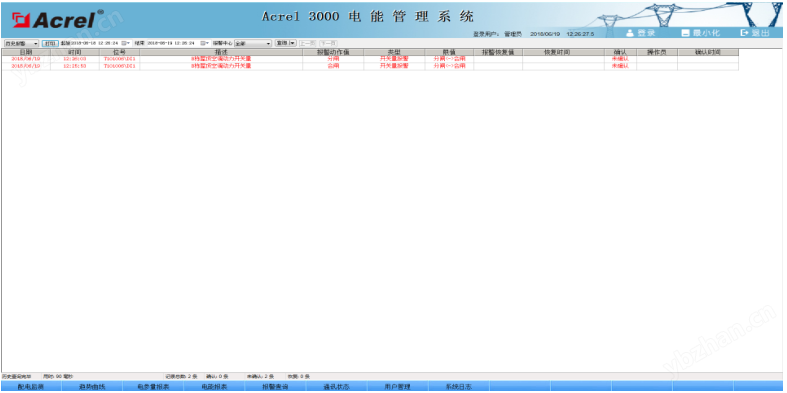Acrel-3000 开云官方端网站登录入口电表远程抄表系统